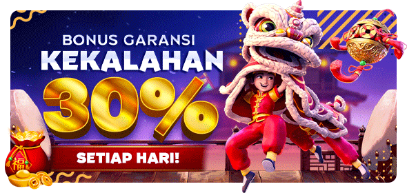 BONUS GARANSI KEKALAHAN 30% KHUSUS SLOT